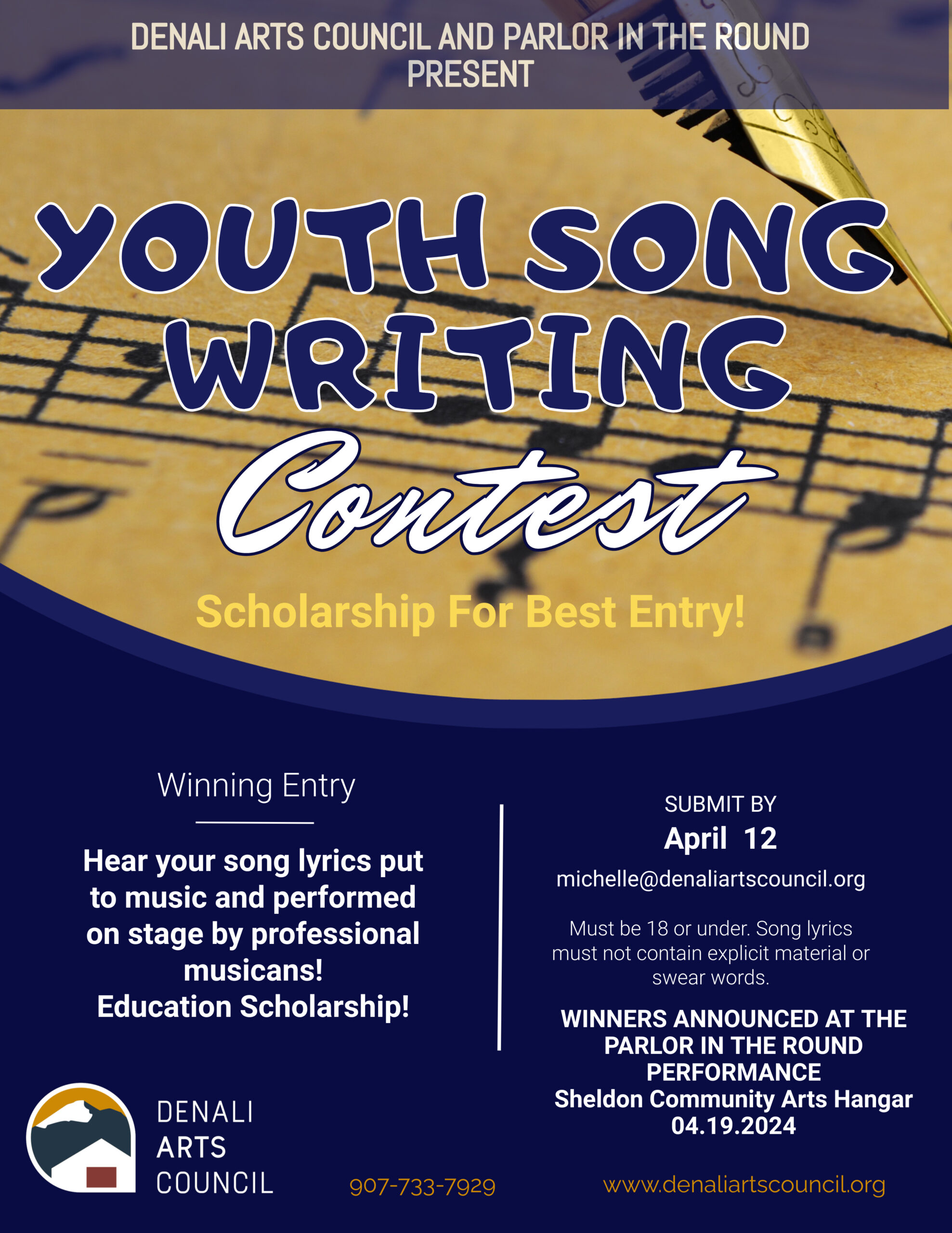 Youth Song Lyric Writing Contest