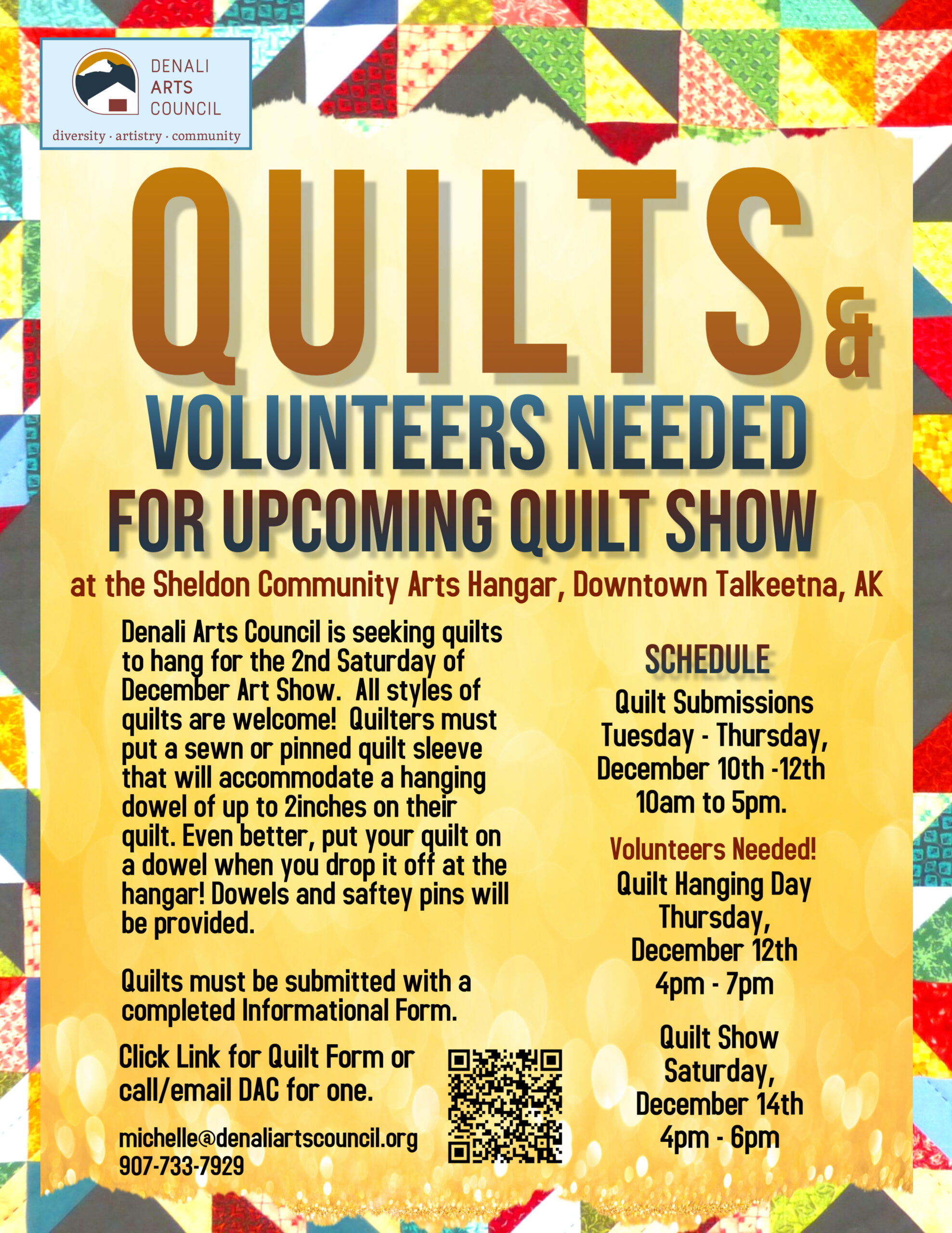 Call for Quilts