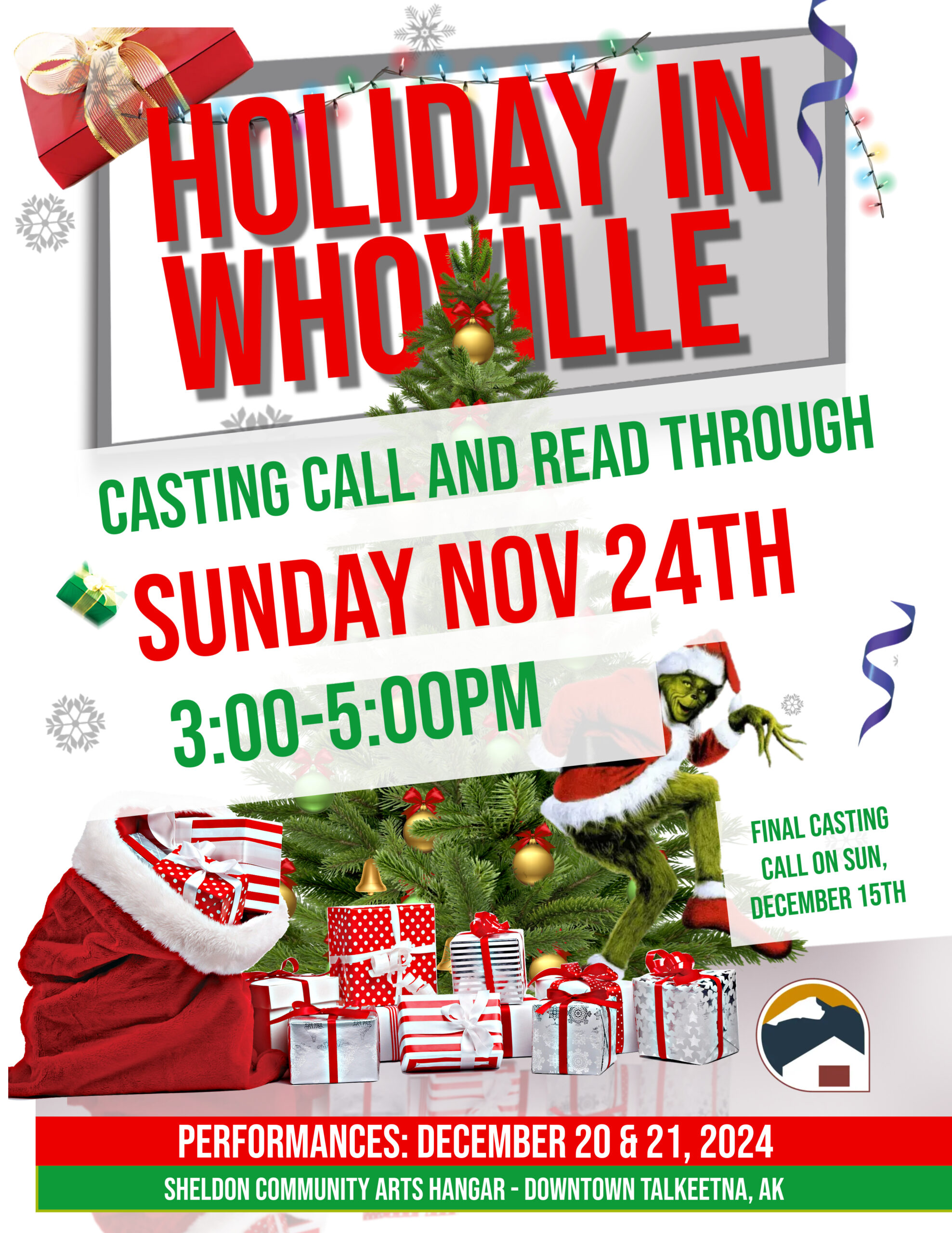 Holiday in Whoville Casting Call