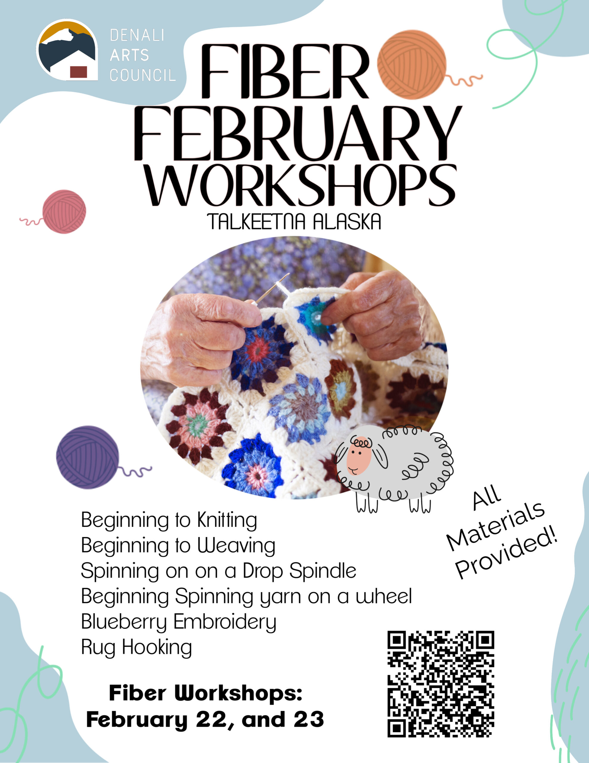 Fiber February Workshops