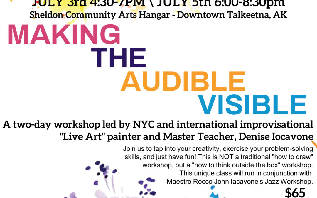 “Making the Audible Visible” Painting Class
