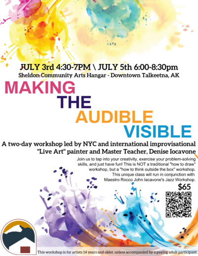“Making the Audible Visible” Painting Class