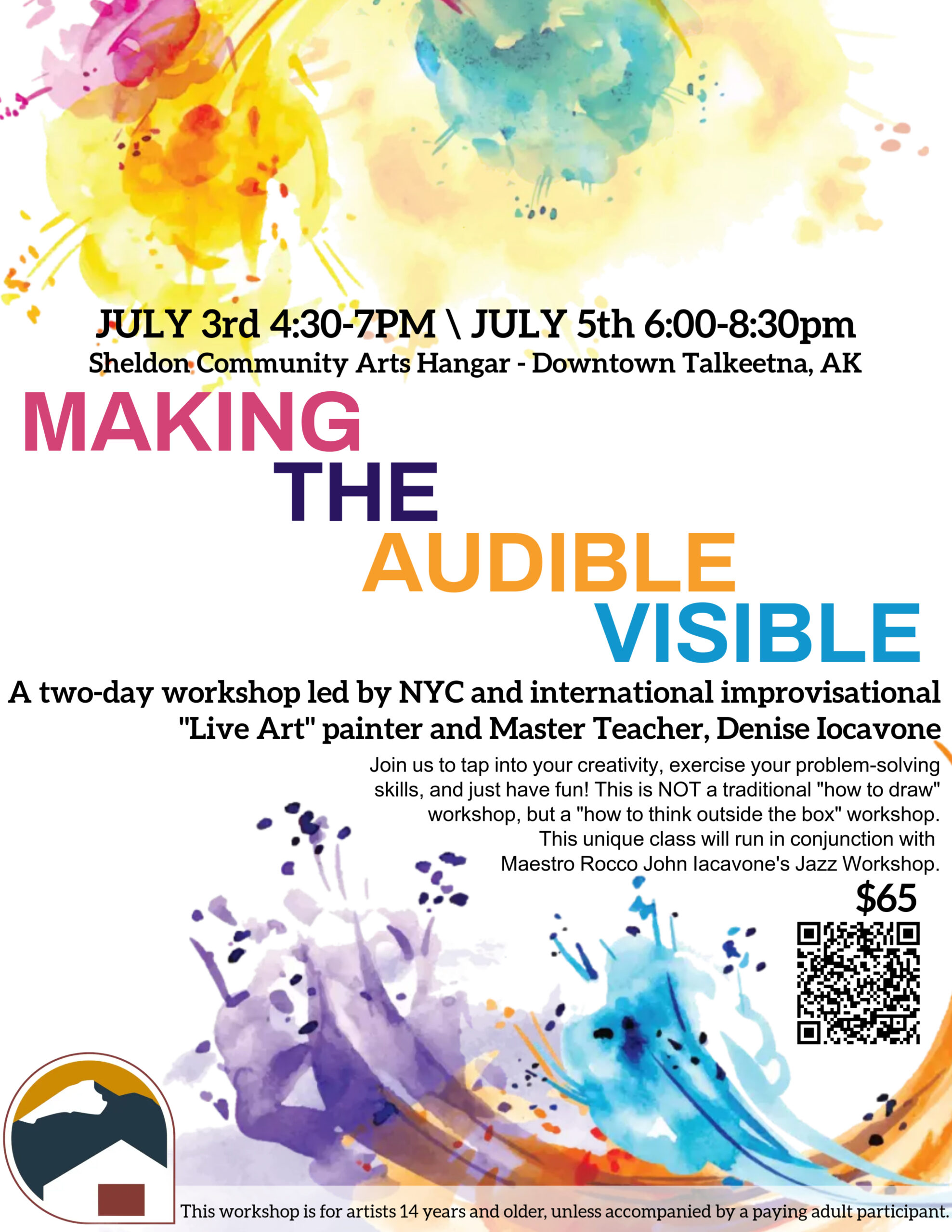 “Making the Audible Visible” Painting Class