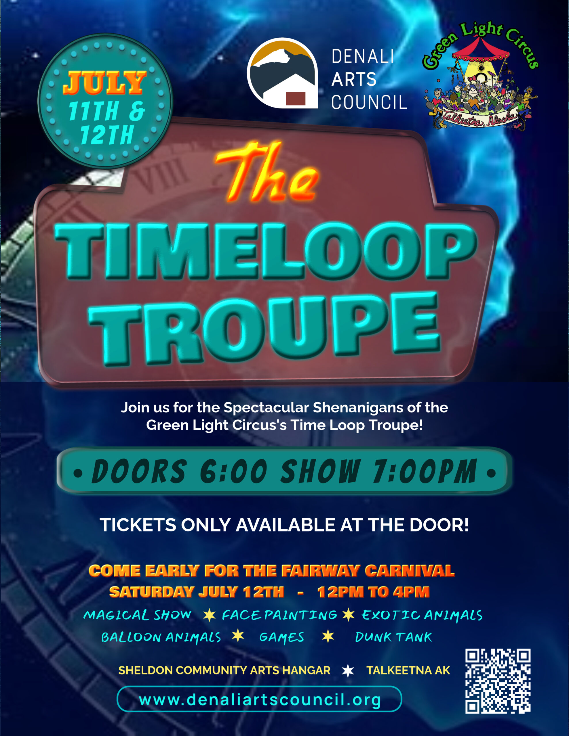 Green Light Circus Final Performances – The Time Loop Troupe