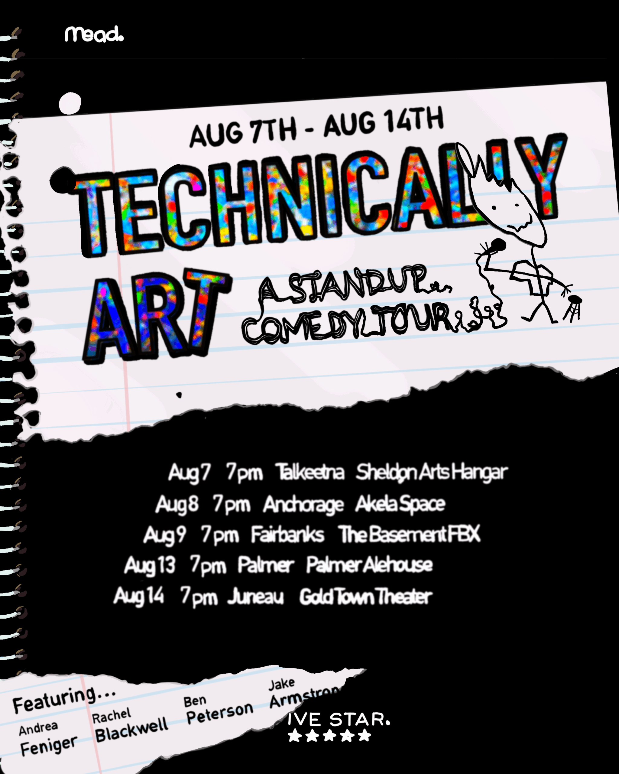 Technically Art Comedy Tour