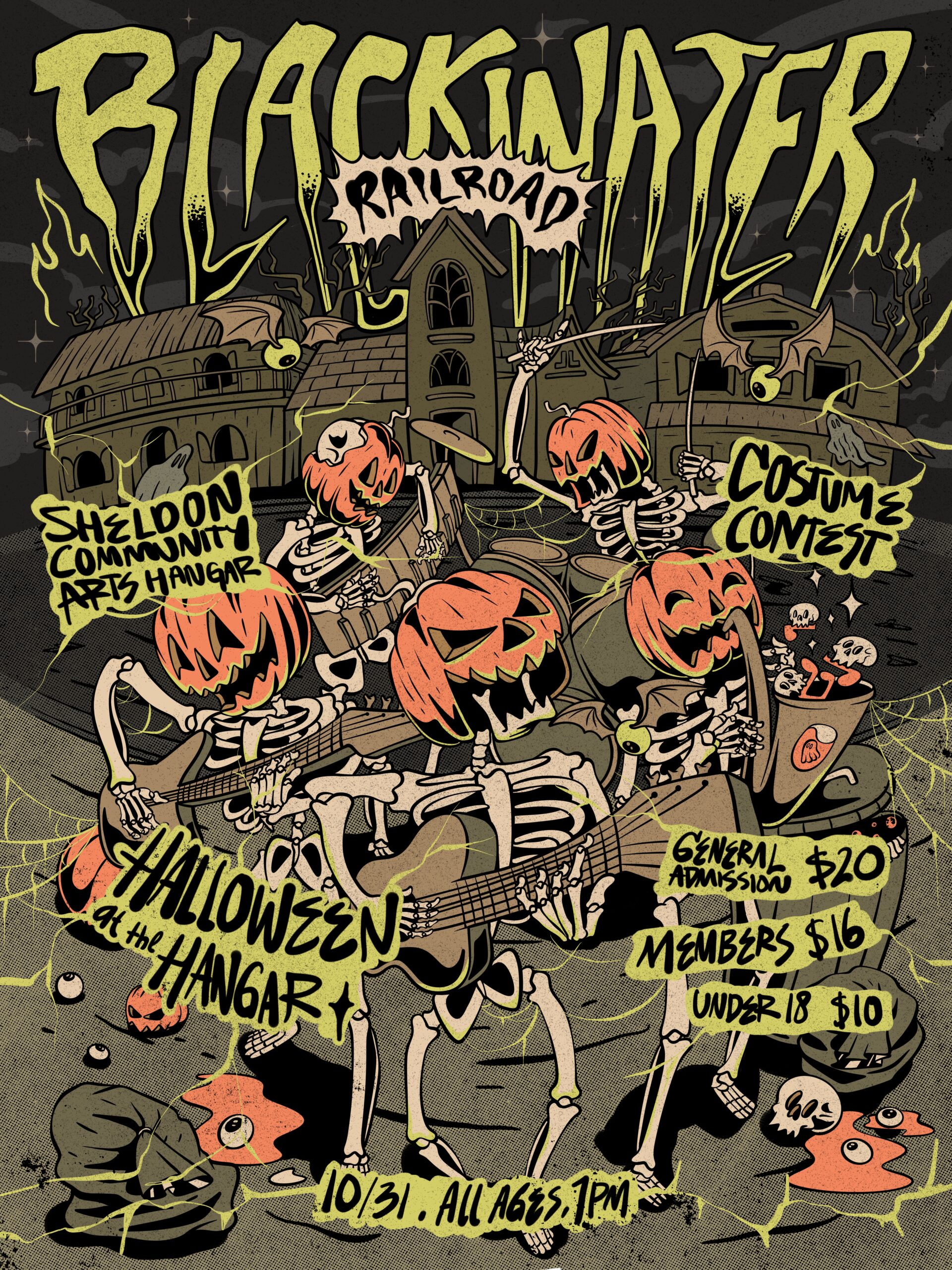Blackwater Railroad Halloween Concert