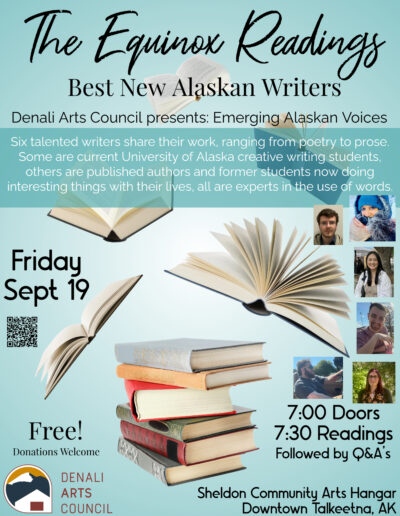 Best New Alaskan Writers–The Equinox Readings