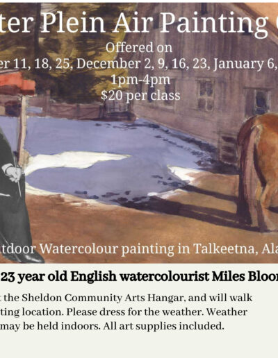Winter Plein Air Painting Class