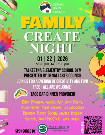 Family Create Night, Talkeetna