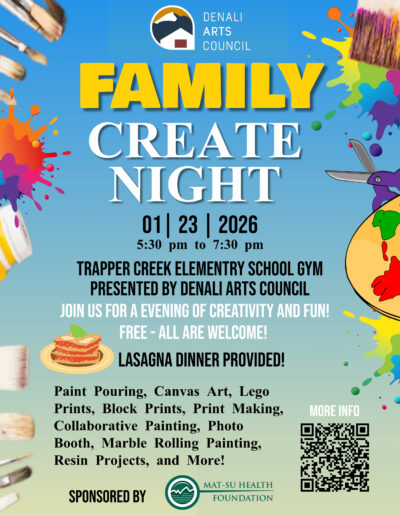 Family Create Night, Trapper Creek