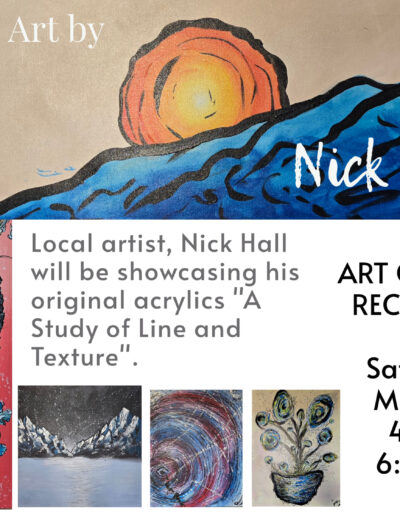 Nick Hall Art Opening