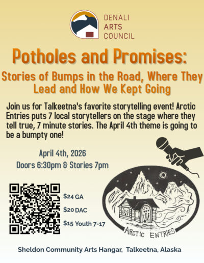 Arctic Entries – Potholes and Promises