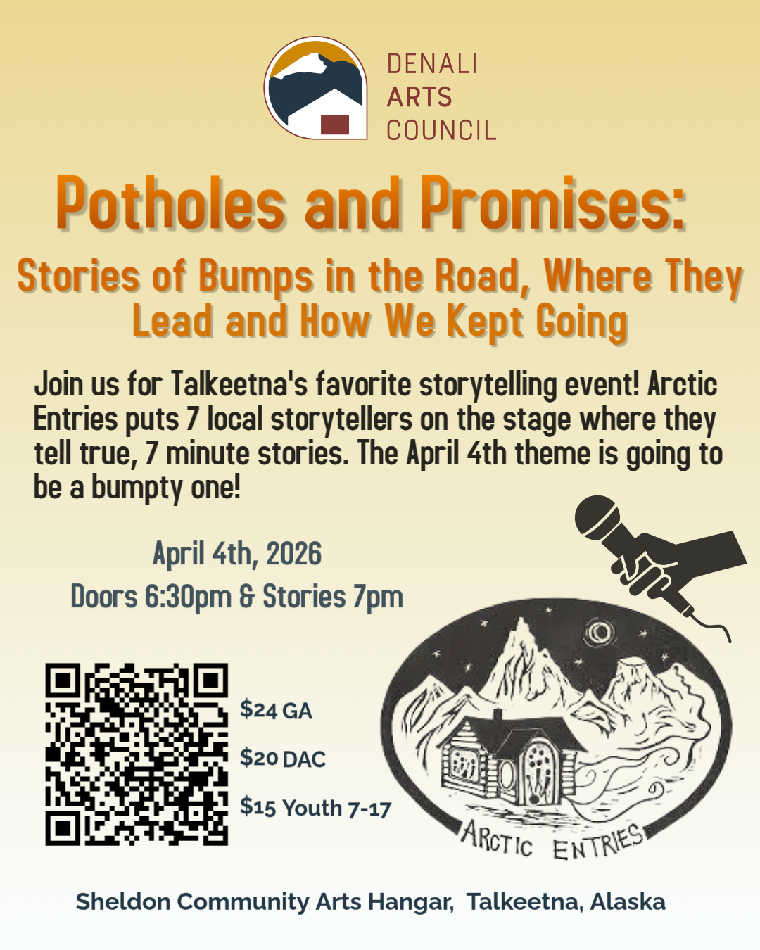 Arctic Entries – Potholes and Promises