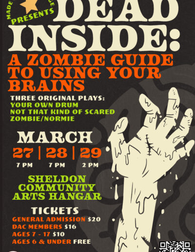 Made for the Stage presents: Dead Inside: A Zombie Guide to Using Your Brain