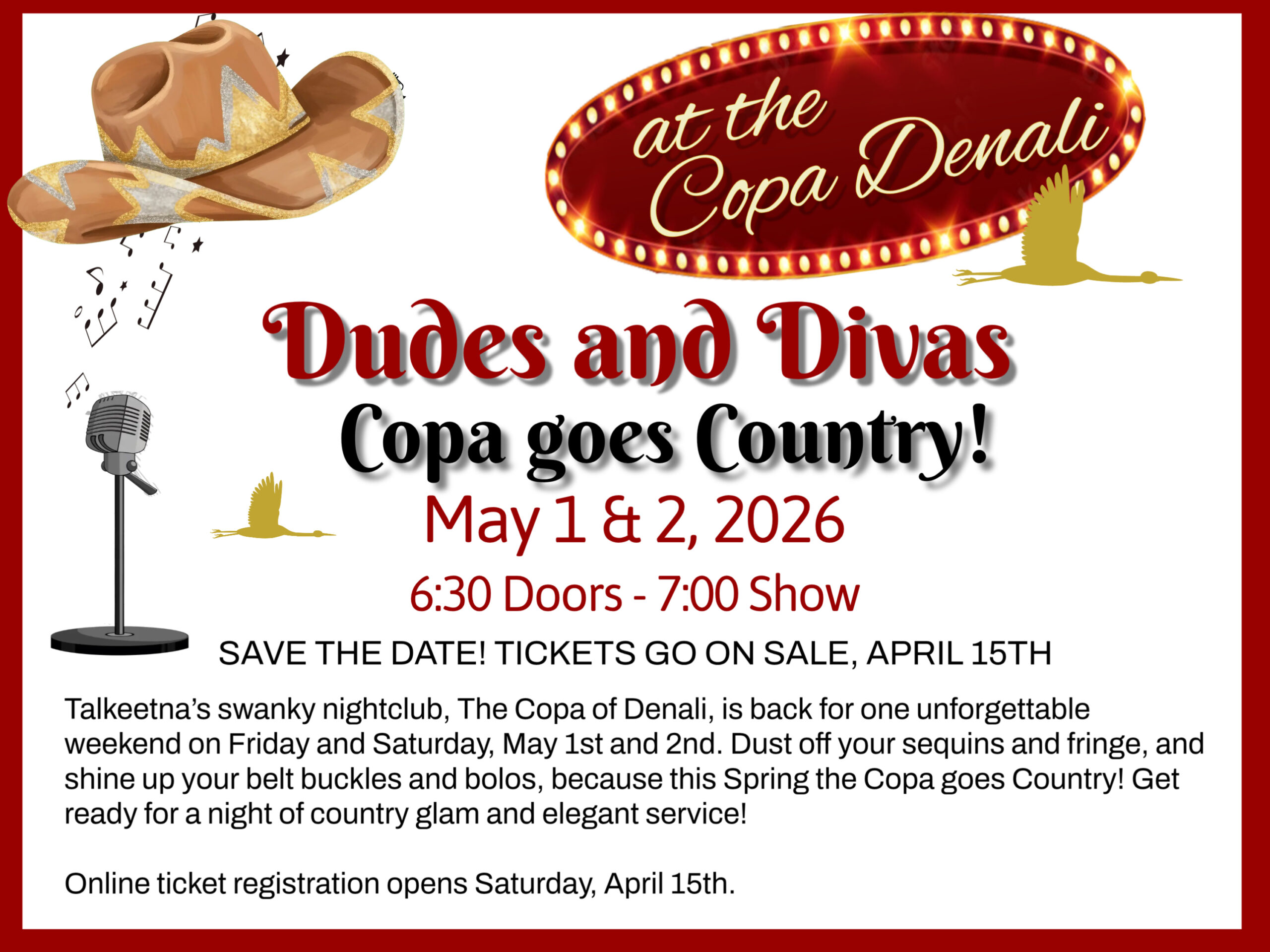 Copa Goes Country