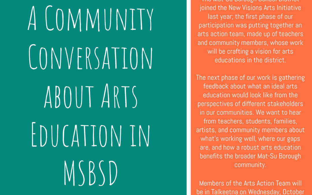 Arts Alliance Community Conversation